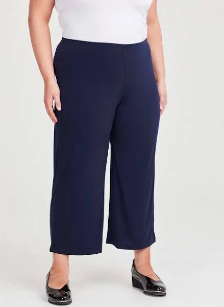 Taking Shape Luna Culotte Pant in Dark Blue 18