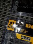 DeWalt Titanium Drill Bit Set, 21-Piece (DW1342)