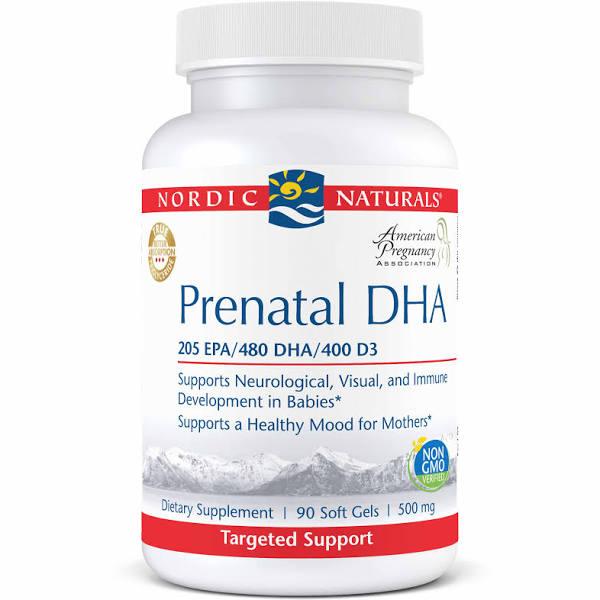 Nordic Naturals Prenatal DHA 500 MG 90 Softgels