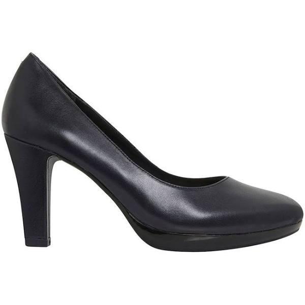 Easy Steps Opera Black Glove Heeled Shoes Black 9