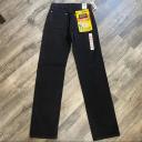 Wrangler Mens Cowboy Cut Original Fit Jean Shadow Black Rigid - Leg Length 36" Waist 28"