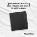 Kobo Libra Colour Notebook SleepCover Case - Black