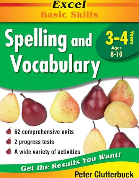 Excel Basic Skills - Spelling and Vocabulary Years 3 - 4