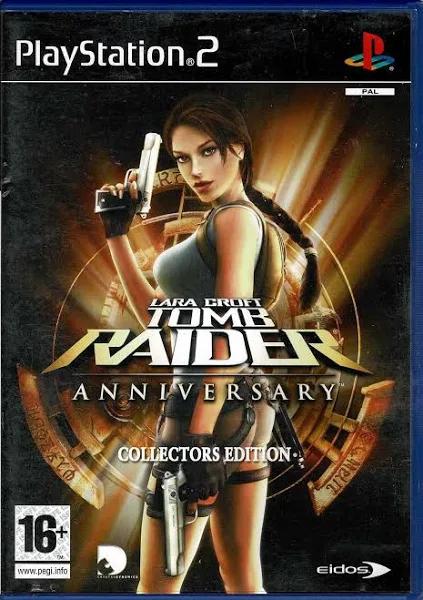 Lara Croft Tomb Raider Anniversary Collectors Edition Playstation 2 PS2 Game