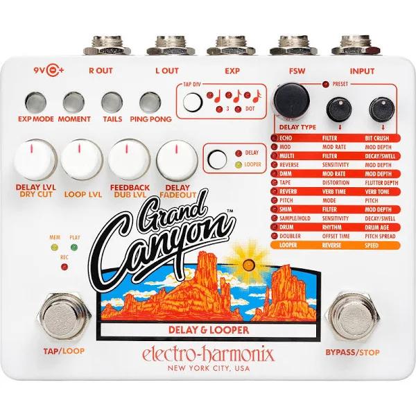 Electro Harmonix Grand Canyon Delay & Looper Pedal