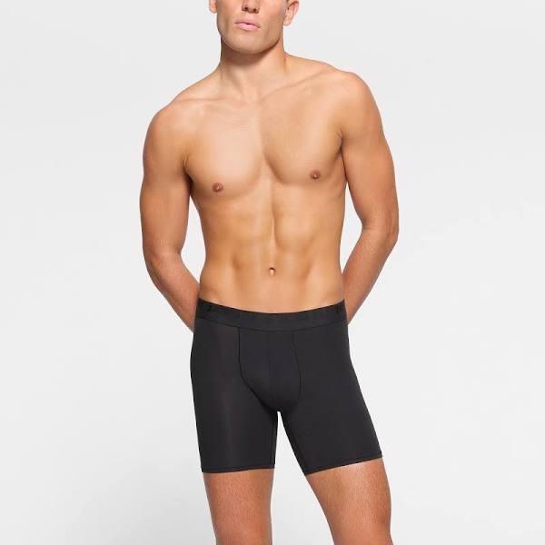 SKIMS Boxer Brief 5" | Obsidian | Black | SKIMS Stretch | S | Small | Men's