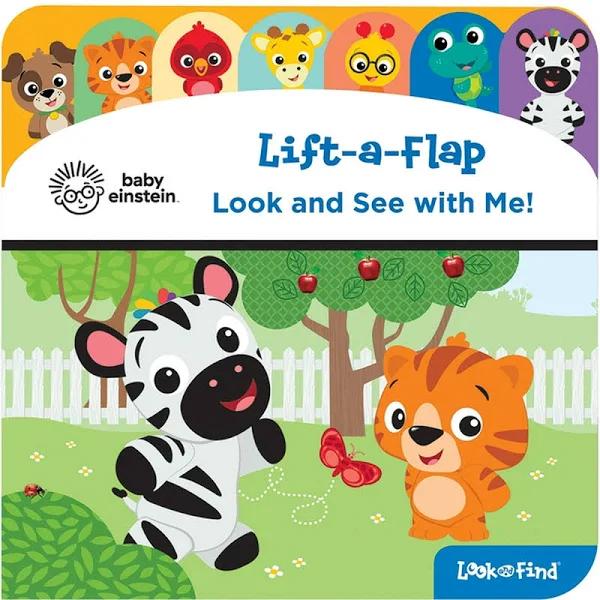 Baby Einstein: Look and See With Me! Lift-A-Flap Look and Find by Pi Kids (9781503752573)