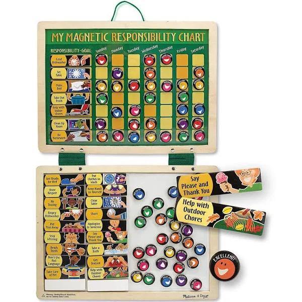 Melissa & Doug - Magnetic Responsibility Chart