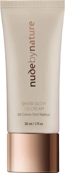 Nude by Nature Sheer Glow Bb Cream - Soft Sand 30ml