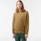 Lacoste Men's Classic Fit Crew Neck Fleece Sweatshirt Brown Size M