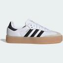 Adidas Sambae White Collegiate Green Gum (Women's)