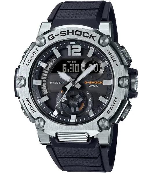 G-Shock GSTB300S-1A G-Steel Connected Silver Black Men's Watch