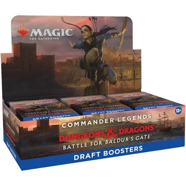 Magic The Gathering Commander Legends Battle For Baldurs Gate Draft Booster Box