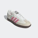 adidas-Samba OG Shoes-Women-Cloud White / Lucid Pink / Wonder White-6