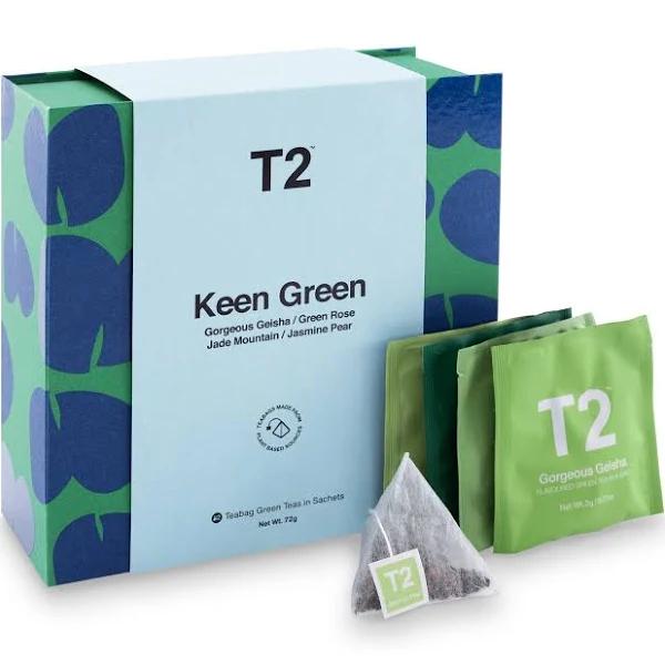 T2 Keen Greens Tea Bag Gift Pack