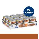 Hill's Prescription Diet k/d Kidney Care Chicken & Vegetable Stew Wet Cat Food - 24 x Cans 82g