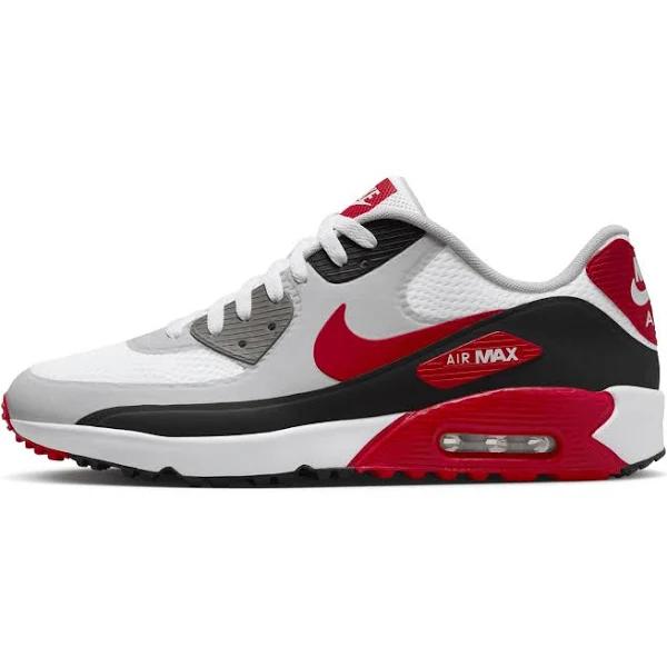 Nike Golf Shoes - Air Max 90 G - White - University Red 2023