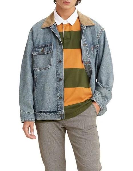 Levi's Vintage Fit Sherpa Trucker Jacket in Blue L