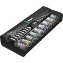 Wera 05004048001 8100 SB 8 Zyklop Metal Ratchet Set with Switch Lever, 3/8" Drive, Metric, 29 Pieces