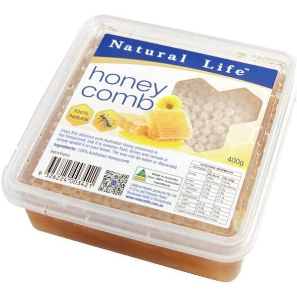 Natural Life Honey Comb 400g