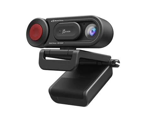 J5create JVU250 USB HD Webcam with Auto & Manual Focus Switch - Switch Between WebCamera and Document Camera Mode