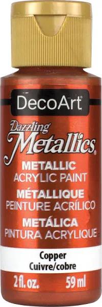 DecoArt Dazzling Metallics 2-Ounce Copper Acrylic Paint