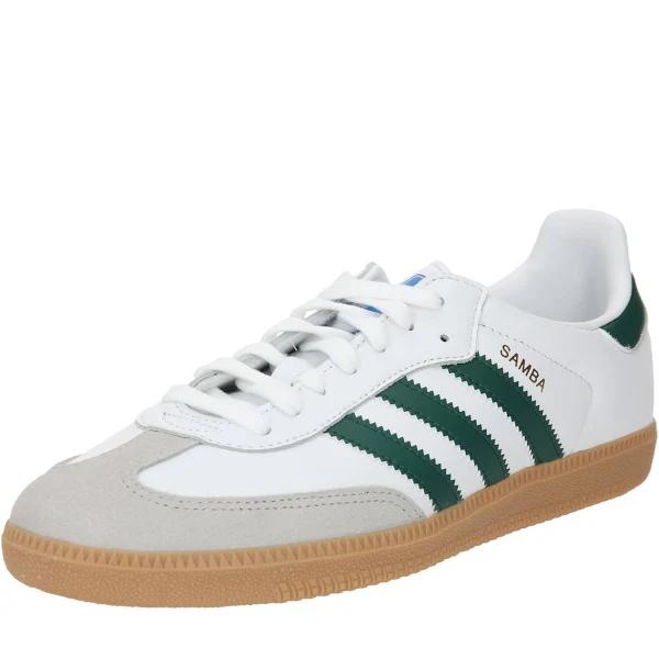 Adidas Samba OG - Cloud White/Collegiate Green/Gum 14