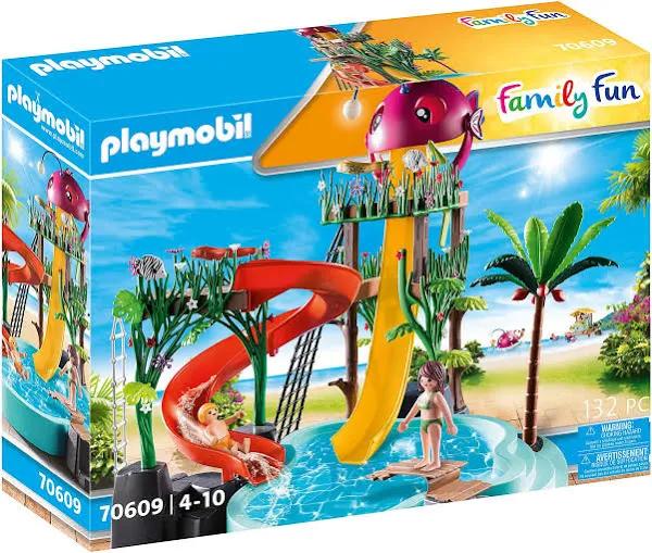 Playmobil Family Fun - Water Park with Slides 70609