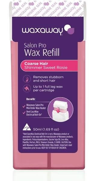 Waxaway Salon Pro Wax Refill 50ml - Shimmer Sweet Rosie