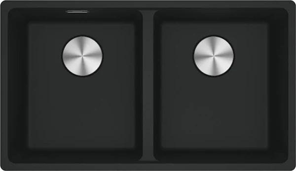 Franke Maris Matte Black Double Bowl Sink - MRG220-3535MBB