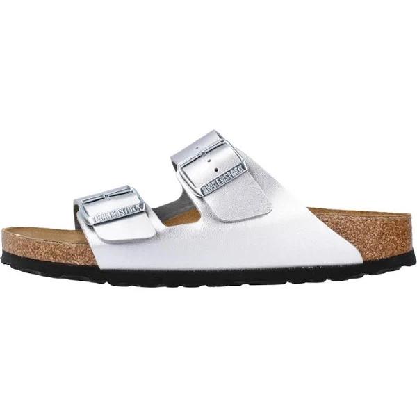 Birkenstock - Arizona Silver Sandals, EU 37