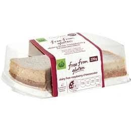 Woolworths Free from Gluten Raspberry Cheesecake 2 Pack