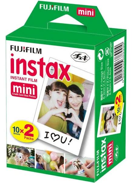 Fujifilm Instax Mini Film 20 Sheets Pack