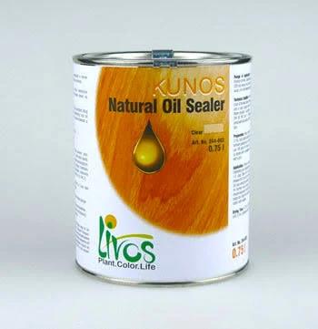 Livos KUNOS Natural Oil Sealer #244 0.75L / Smoked Oak