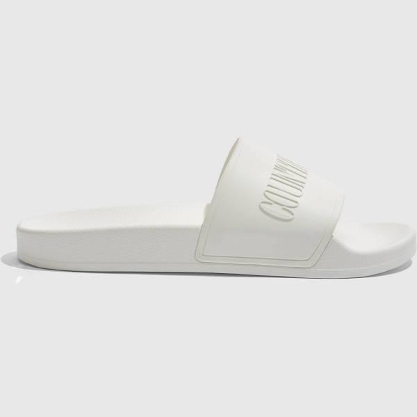 Country Road Slide Shoes White in Size 42 | 100% Polyurethane