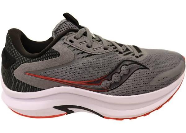 Saucony Axon 2 Shoe - Charcoal/Black - Mens - US 11