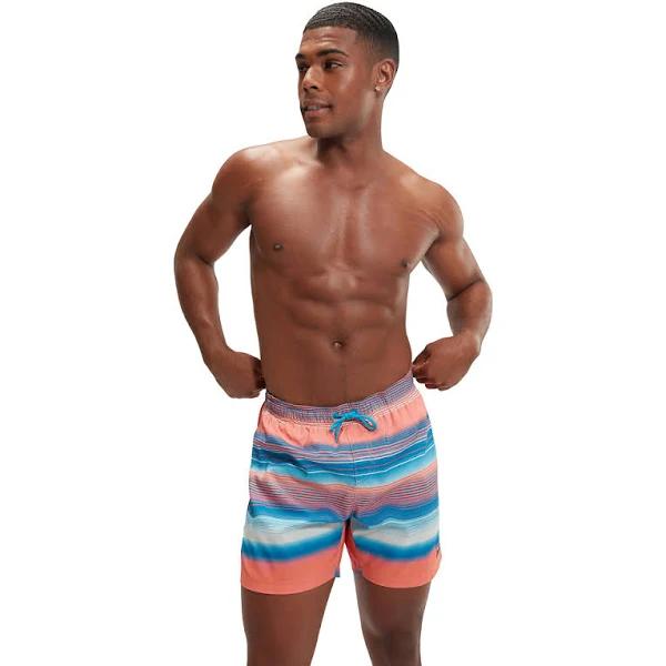 Speedo Mens Placement Leisure 16 Watershort, Size S, Multi