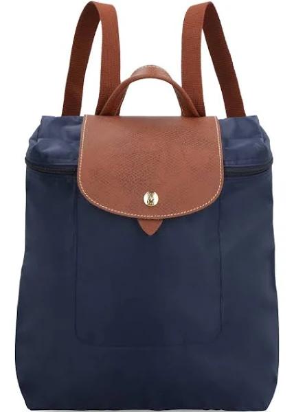 Longchamp Backpack Le Pliage Original Marine