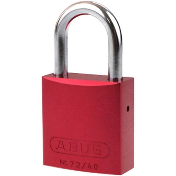 Abus Security Padlock Red Fire Brigade Keyed Alike 72IB40REDKA003