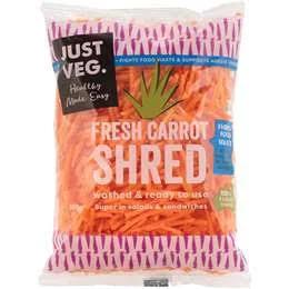 Just Veg. Carrot Shred 300g