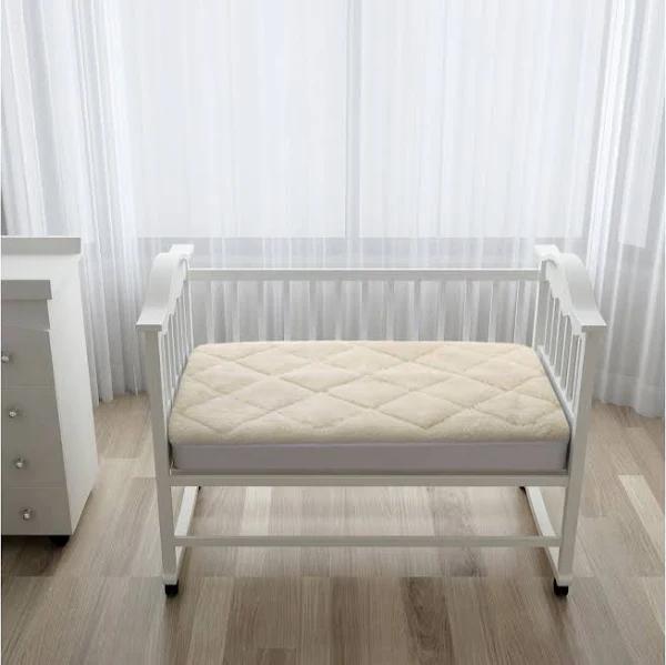 Natural Home All Season Wool Reversible Cot Underlay