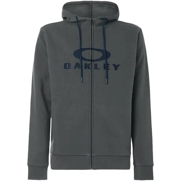 Oakley Bark Full Zip Hoodie 2.0 Men's Clothing New Granite : XS