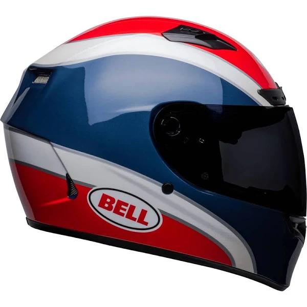 Bell Qualifier DLX MIPS Classic Gloss Navy/Red Helmet-2X-Large