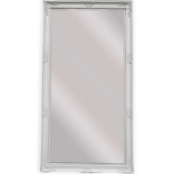 French Provincial Ornate Mirror - White - x Large 100cm x 190cm