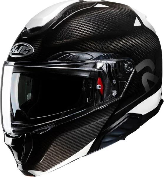 HJC RPHA 91 Carbon Noela Helmet, black-white, Size 2XL