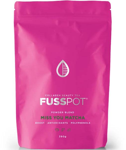 Fusspot Tea | Collagen Infused Green Matcha Tea