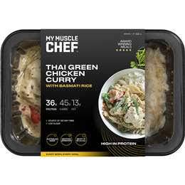 My Muscle Chef Thai Green Chicken Curry With Rice 320g