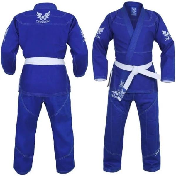 Dragon V2 450GSM BJJ Gi - IBJJF Approved 0 (M-3) / Blue