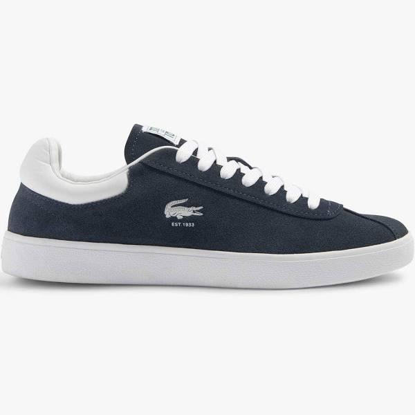 Lacoste Adult Mens Baseshot 223 1 SMA Lifestyle Sneakers Navy White US 8