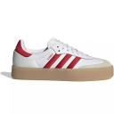 Adidas Sambae White Collegiate Green Gum (Women's)